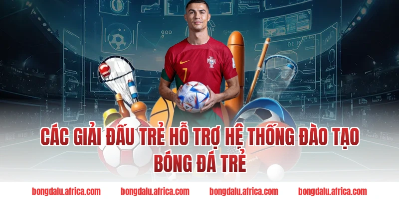 Các giải đấu trẻ hỗ trợ hệ thống đào tạo bóng đá trẻ