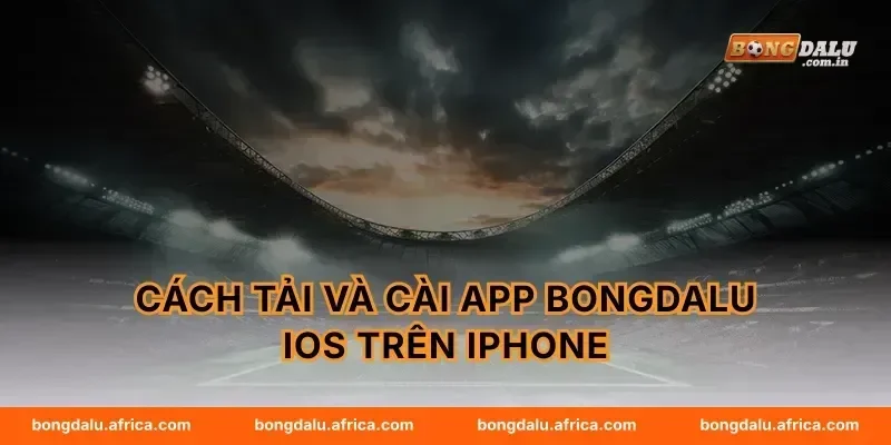Cách tải và cài app Bongdalu iOS trên iPhone