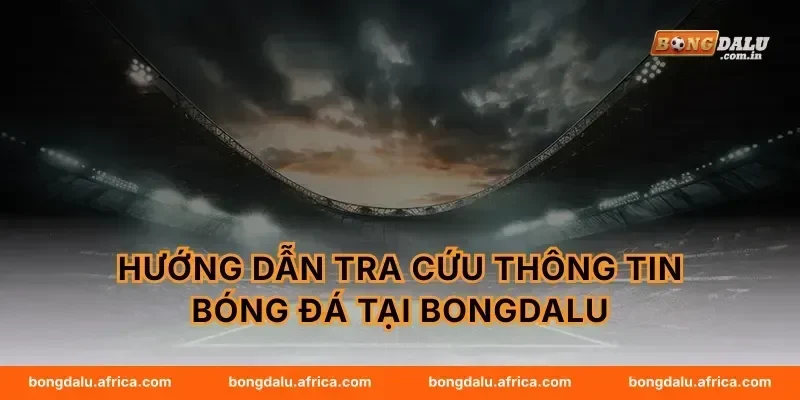 Hướng Dẫn Tra Cứu Thông Tin Bóng Đá Tại Bongdalu